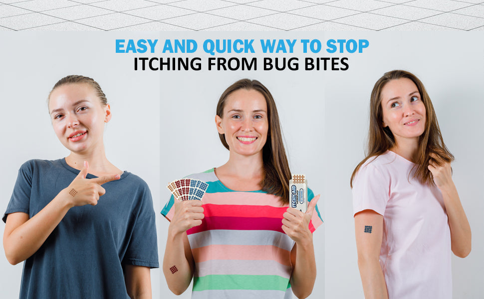 Itch relief patches