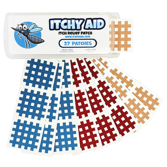 Itch Relief Patches - 27 Count (various colors)